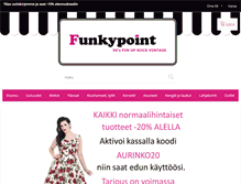 Tablet Screenshot of funkypoint.fi